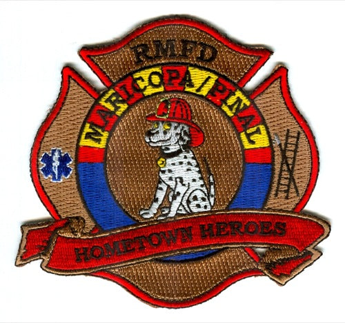 Rural Metro Fire Department Hometown Heroes Maricopa Pinal Patch Arizona AZ