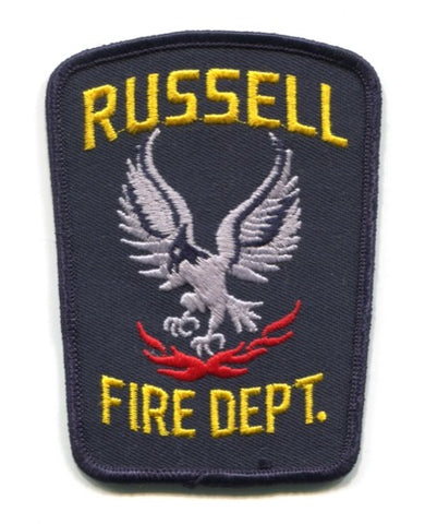 Russell Fire Department Patch Ohio OH