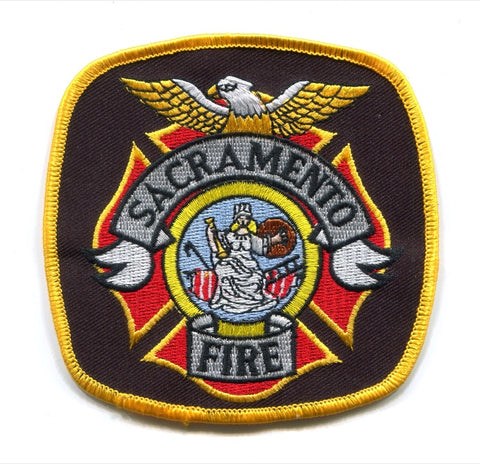 Sacramento Fire Department Patch California CA