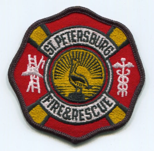 Saint Petersburg Fire and Rescue Department Patch Florida FL