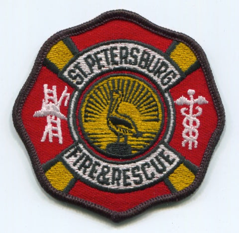 Saint Petersburg Fire and Rescue Department Patch Florida FL