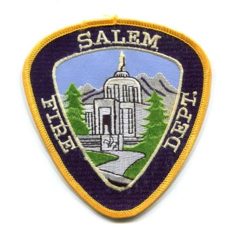 Salem Fire Department Patch Oregon OR