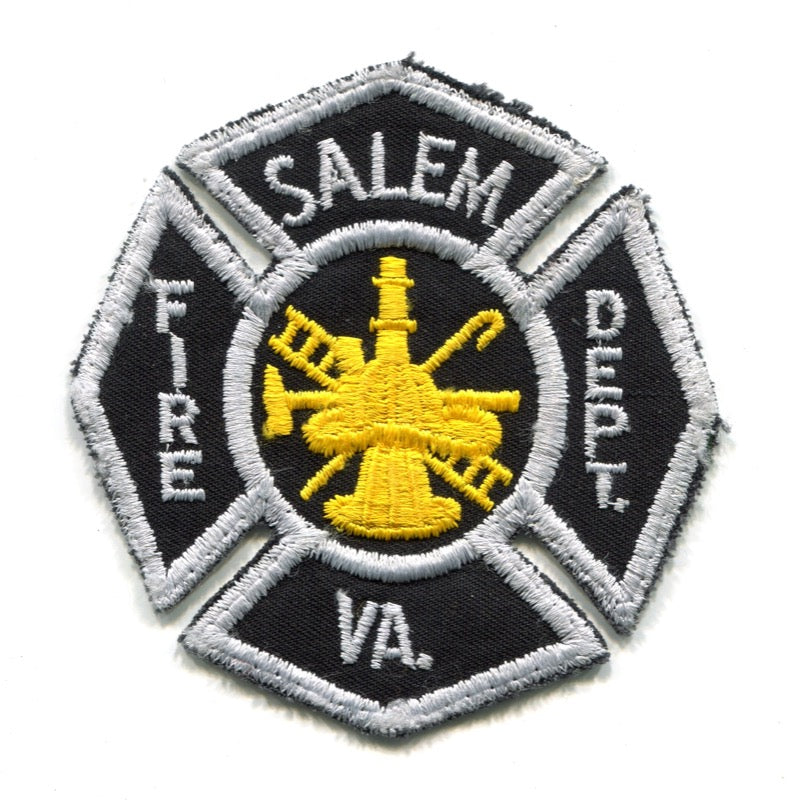 Salem Fire Department Patch Virginia VA