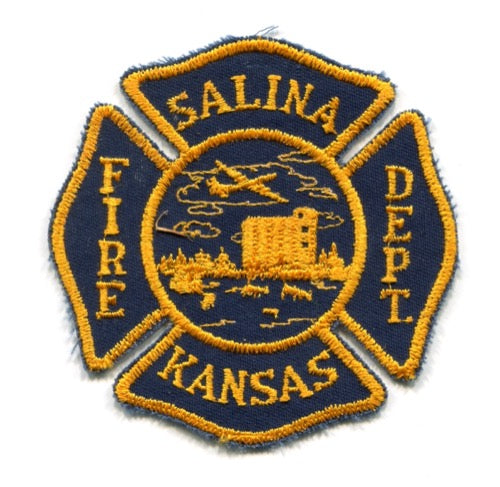 Salina Fire Department Patch Kansas KS