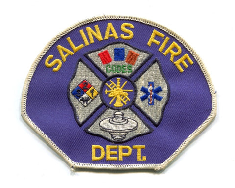 Salinas Fire Department Patch California CA