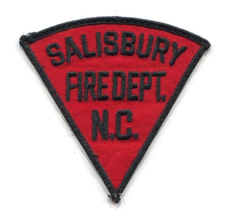 Salisbury Fire Department Patch North Carolina NC