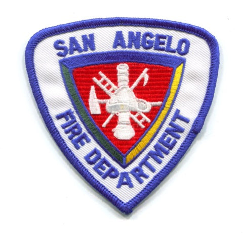 San Angelo Fire Department Patch Texas TX