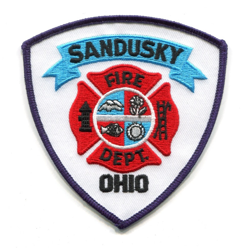 Sandusky Fire Department Patch Ohio OH