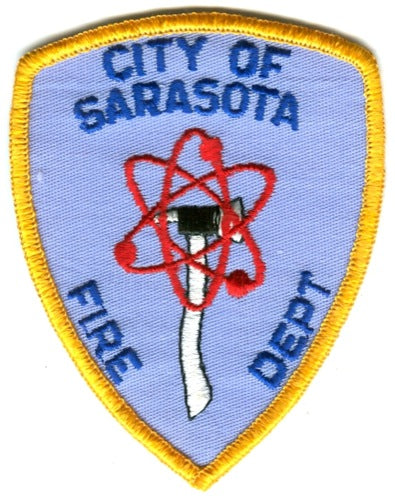 Sarasota Fire Department Patch Florida FL