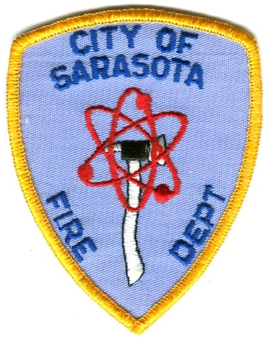 Sarasota Fire Department Patch Florida FL