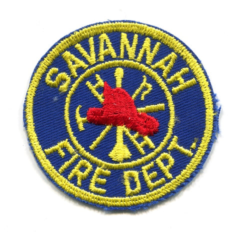 Savannah Fire Department Patch Georgia GA