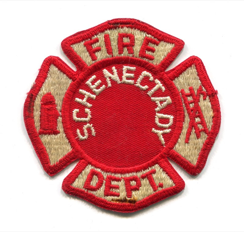 Schenectady Fire Department Patch New York NY