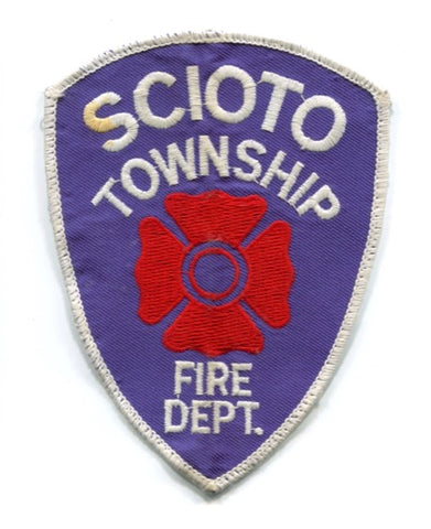 Scioto Township Fire Department Patch Ohio OH