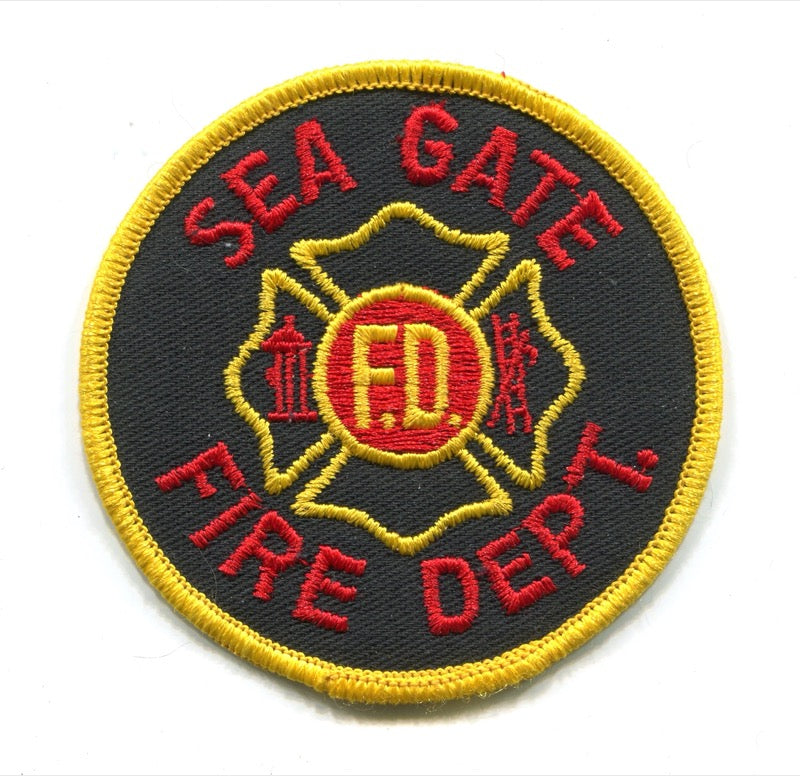 Sea Gate Fire Department Patch North Carolina NC
