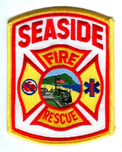 Seaside Fire Rescue Department Patch Oregon OR