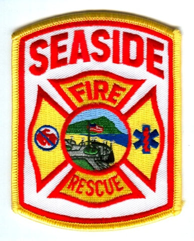 Seaside Fire Rescue Department Patch Oregon OR