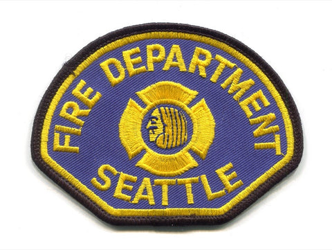 Seattle Fire Department Patch Washington WA
