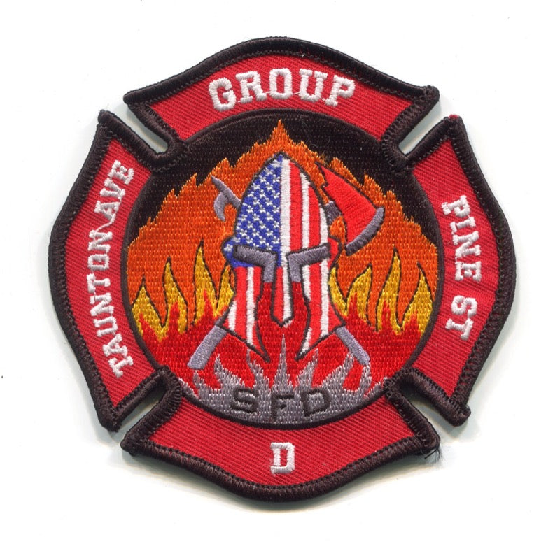 Seekonk Fire Department Group D Patch Massachusetts MA