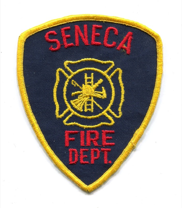 Seneca Fire Department Patch South Carolina SC