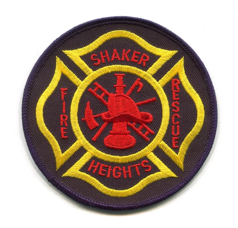Shaker Heights Fire Rescue Department Patch Ohio OH