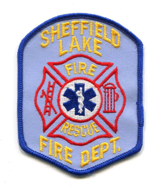 Sheffield Lake Fire Rescue Department Patch Ohio OH
