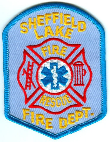 Sheffield Lake Fire Rescue Department Patch Ohio OH