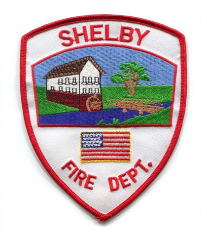 Shelby Fire Department Patch Wisconsin WI