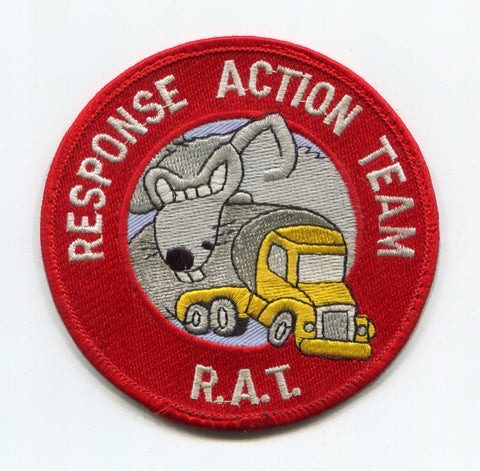 Shell Oil Company Response Action Team RAT Fire ERT Patch Texas TX