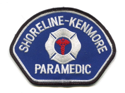 Shoreline Kenmore Fire Department Paramedic EMS Patch Washington WA