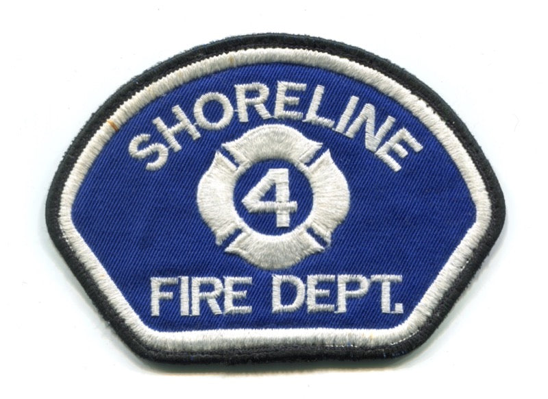 Shoreline Fire Department King County District 4 Patch Washington WA
