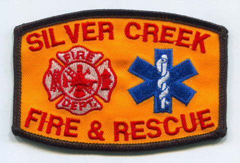 Silver Creek Fire and Rescue Department Patch Wisconsin WI