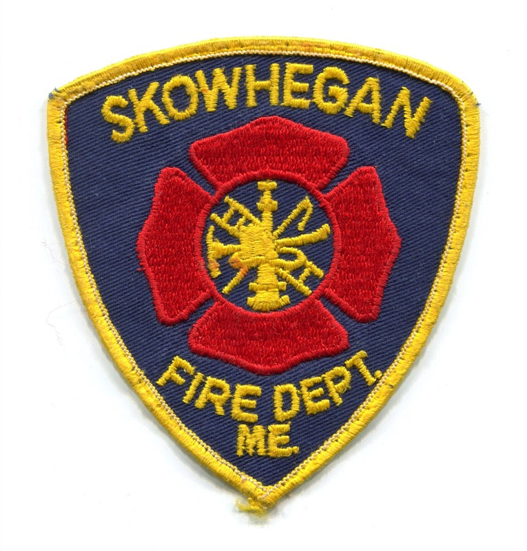 Skowhegan Fire Department Patch Maine ME