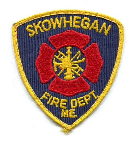 Skowhegan Fire Department Patch Maine ME