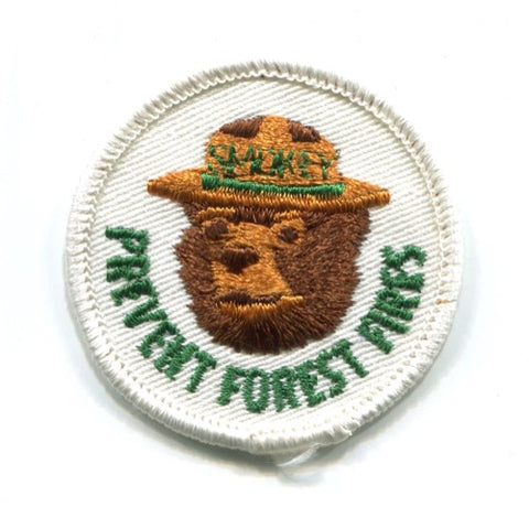 Smokey the Bear Forest Fire Patch No State Affiliation
