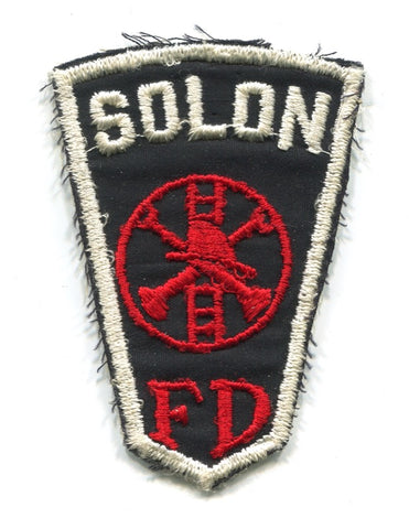 Solon Fire Department Patch Ohio OH