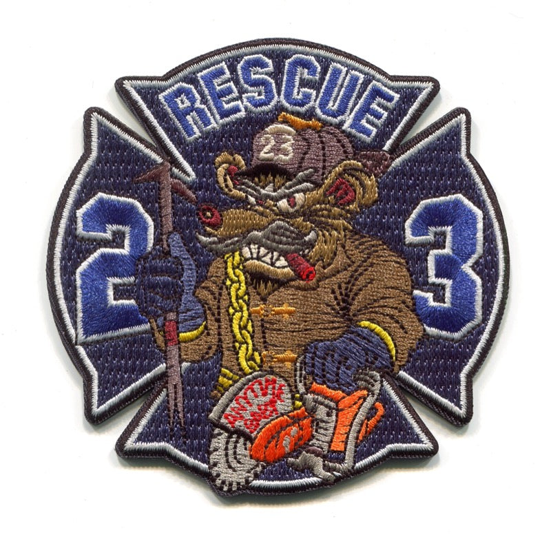 South Adams County Fire Department Rescue 23 Patch Colorado CO