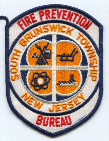 South Brunswick Township Fire Prevention Bureau Patch New Jersey NJ