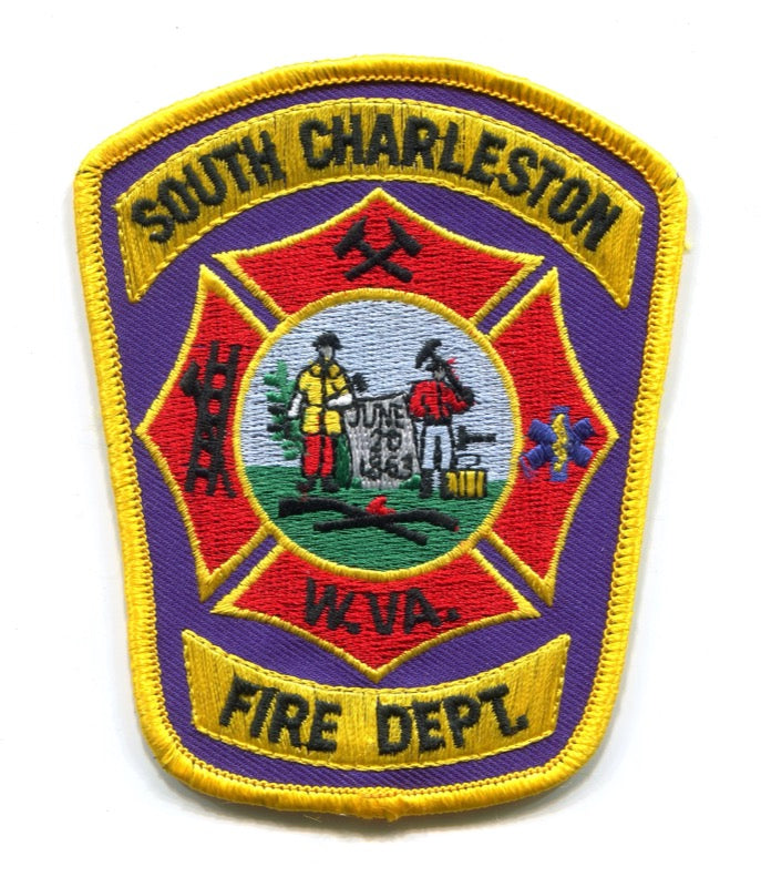 South Charleston Fire Department Patch West Virginia WV