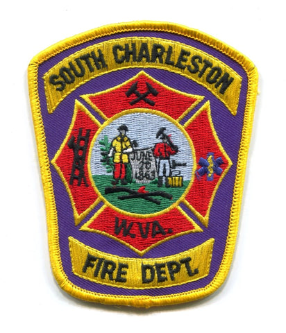 South Charleston Fire Department Patch West Virginia WV