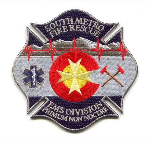 South Metro Fire Rescue Department EMS Division Patch Colorado CO