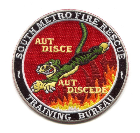 South Metro Fire Rescue Department Training Bureau Patch Colorado CO