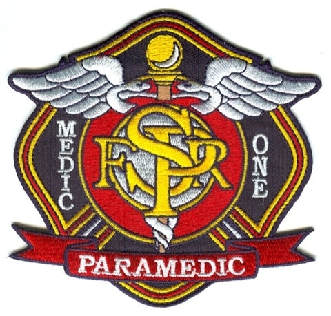 South Pierce Fire Rescue Department Paramedic Medic One EMS Patch Washington WA