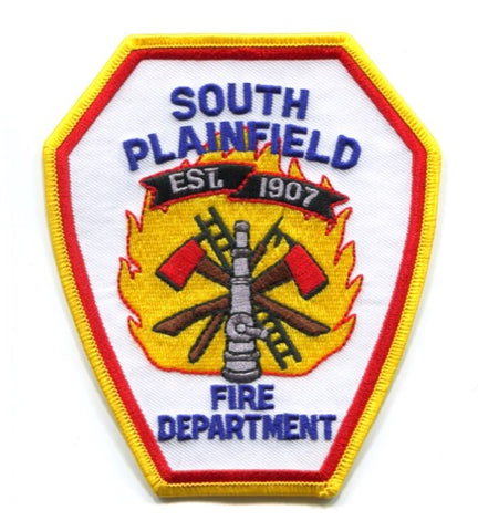 South Plainfield Fire Department Patch New Jersey NJ