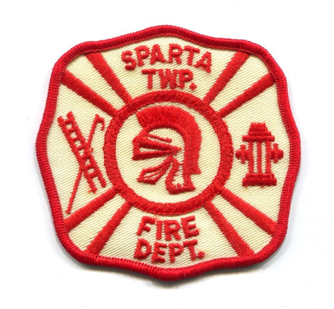 Sparta Township Fire Department Patch New Jersey NJ