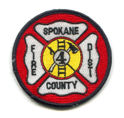 Spokane County Fire District 4 Patch Washington WA
