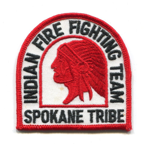 Spokane Tribe Indian Fire Fighting Team Patch Washington WA