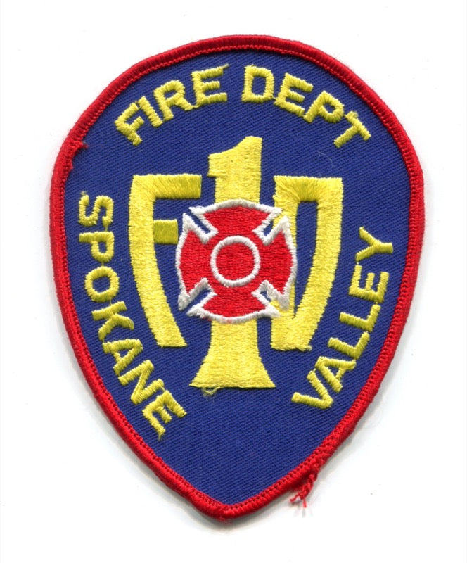 Spokane Valley Fire Department 1 Patch Washington WA
