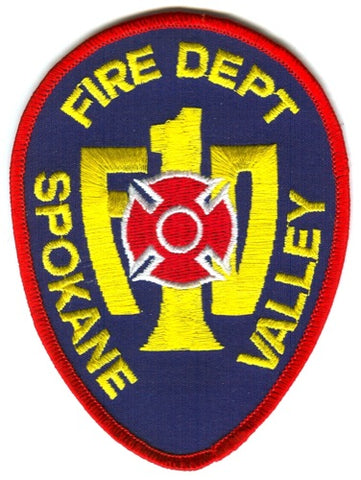 Spokane Valley Fire Department 1 Patch Washington WA