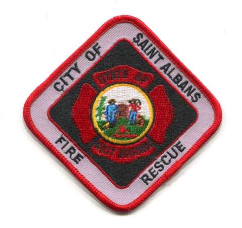 Saint Albans Fire Rescue Department Patch West Virginia WV