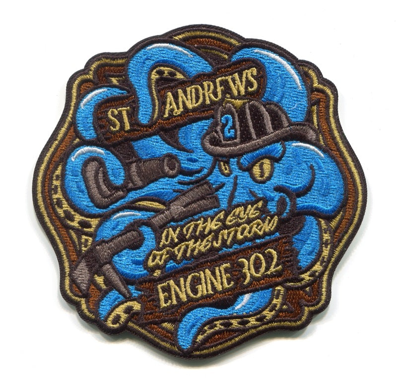 Saint Andrews Fire Department Engine 302 Patch South Carolina SC